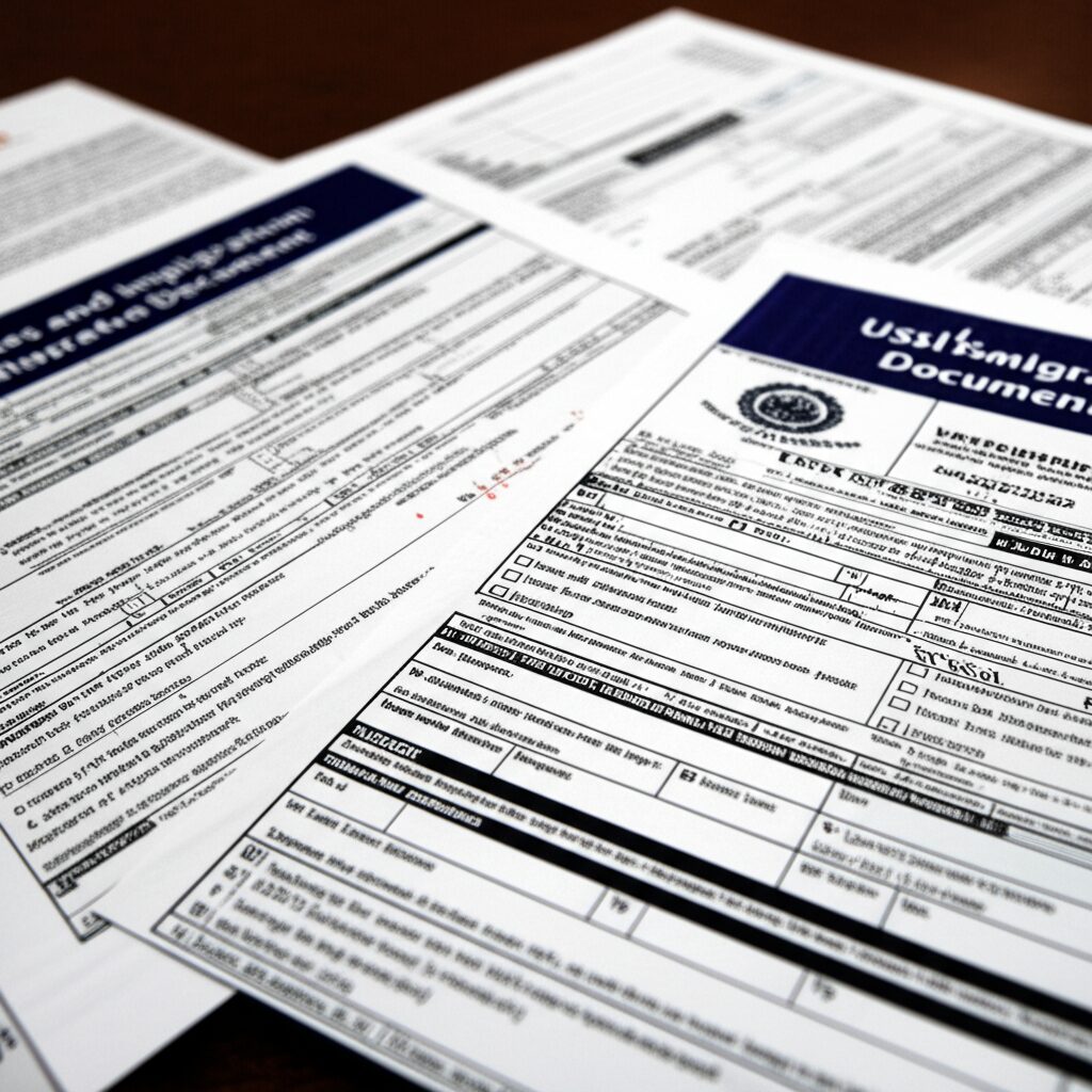 入学手続きとビザ書類