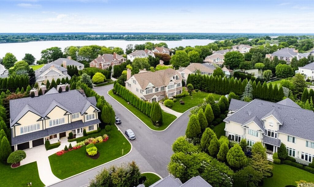 ロングアイランドの高級住宅エリア
