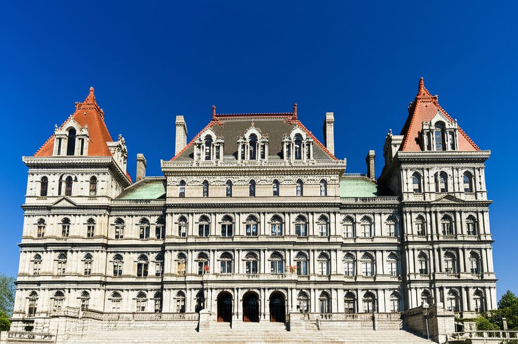 ニューヨーク州庁舎の外観