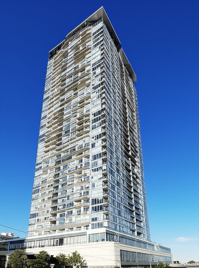 ニューヨーク市内のアパートメント外観