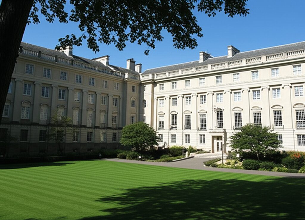 ニューヨークの私立学校キャンパス