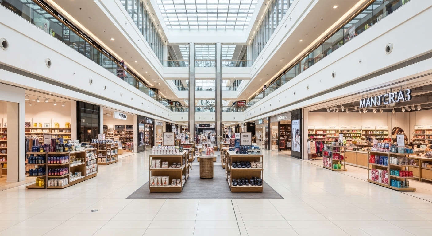 アメリカのショッピングモール