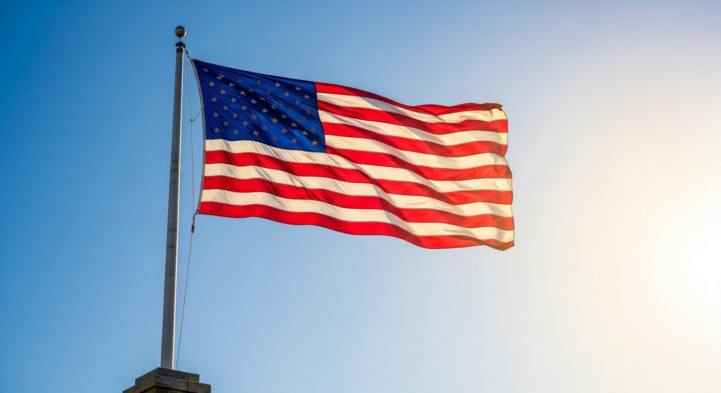 ニューヨーク ビジネス街のスカイライン