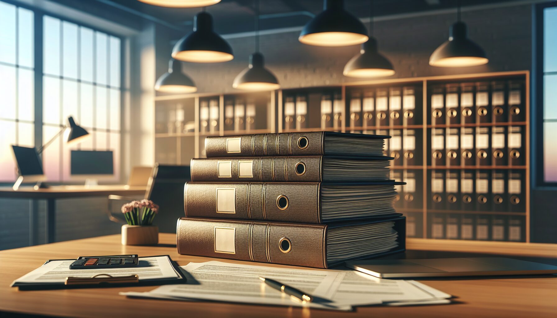 移民申請書類のイメージ