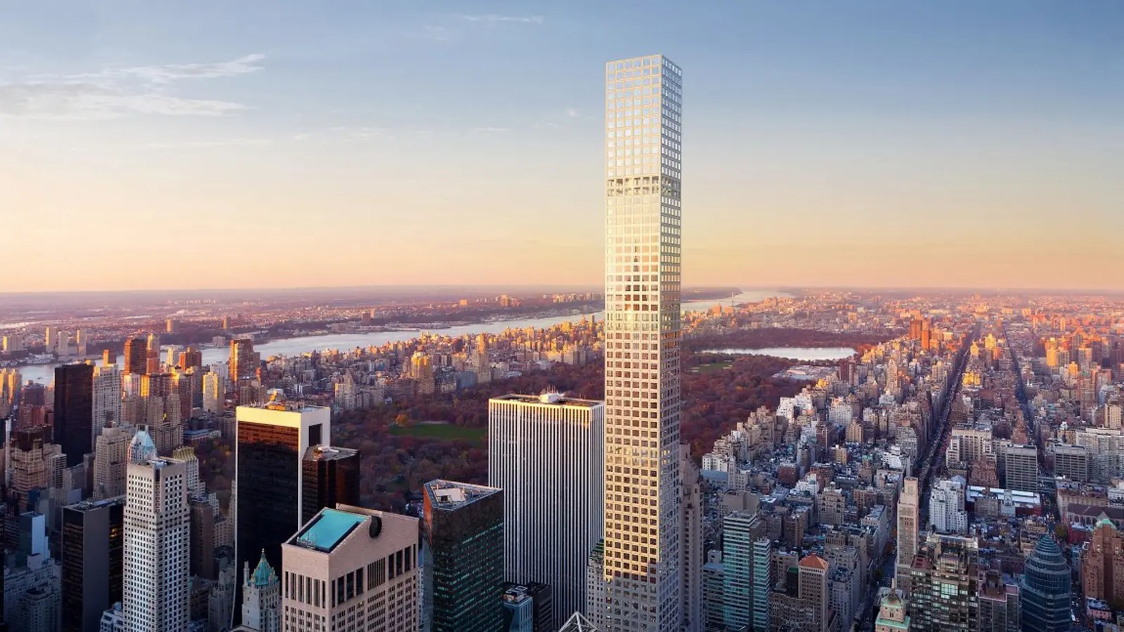 ニューヨークの432 Park Avenueの外観