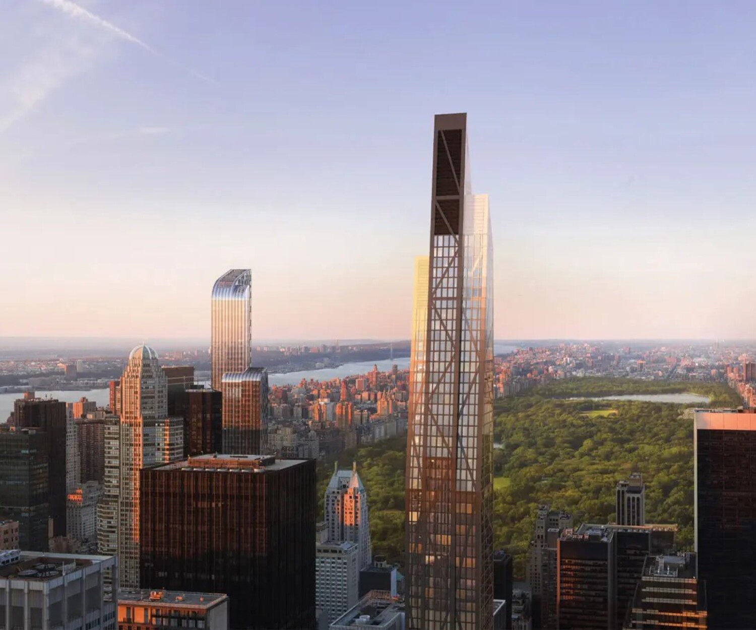 ニューヨークの53 West 53rdの外観