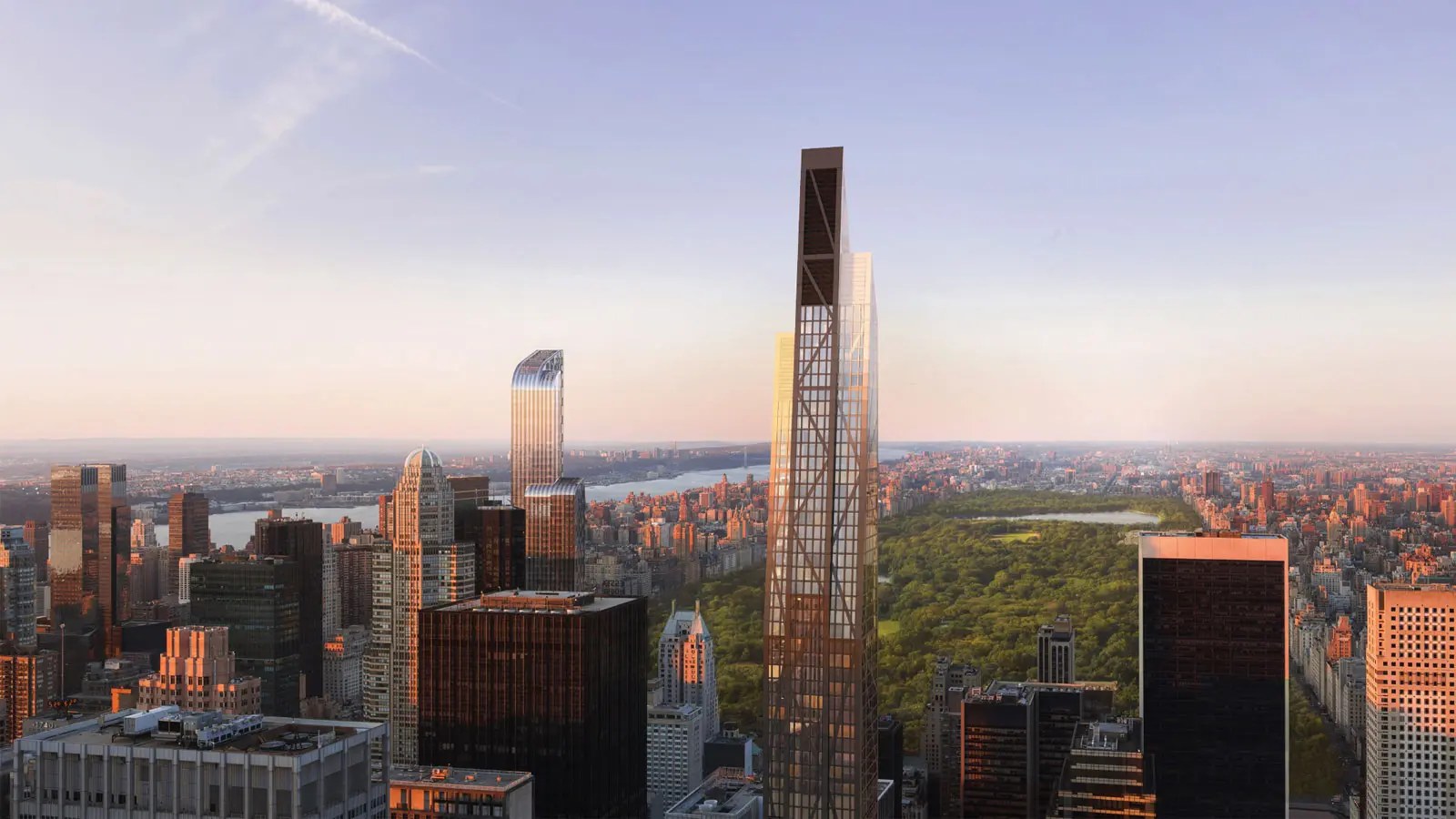 ニューヨークの53 West 53rdの外観