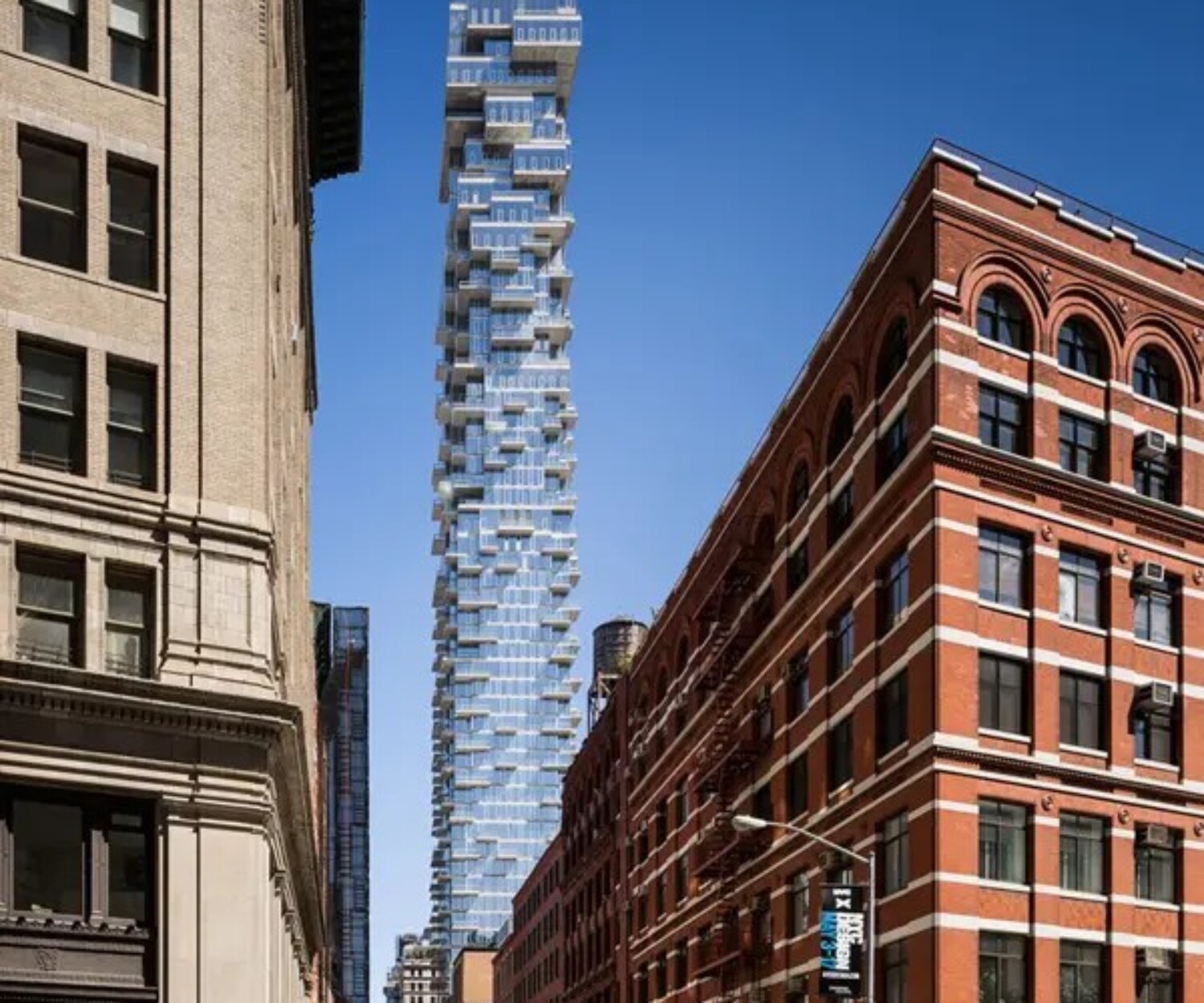 ニューヨークの56 Leonardの外観