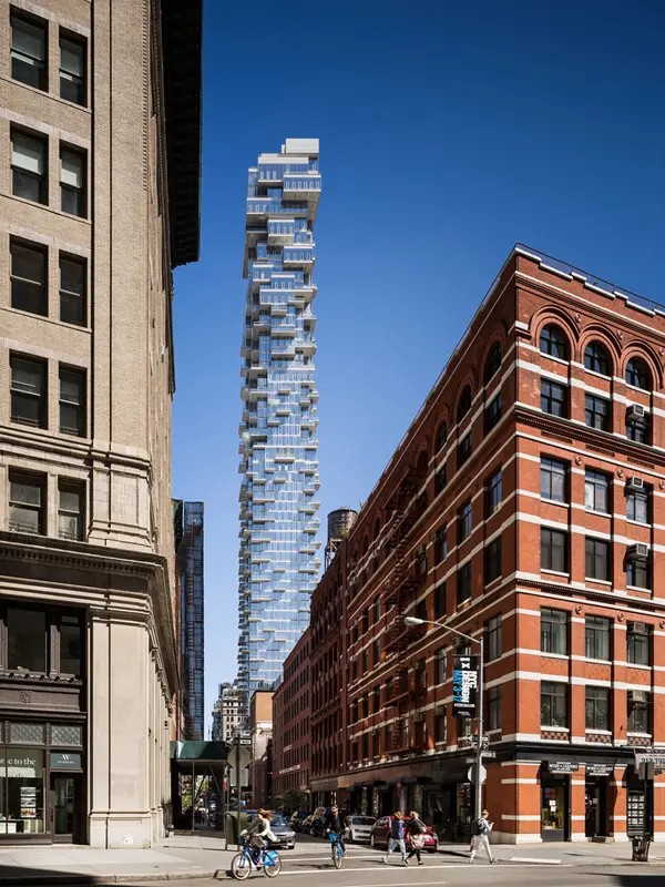 ニューヨークの56 Leonardの外観