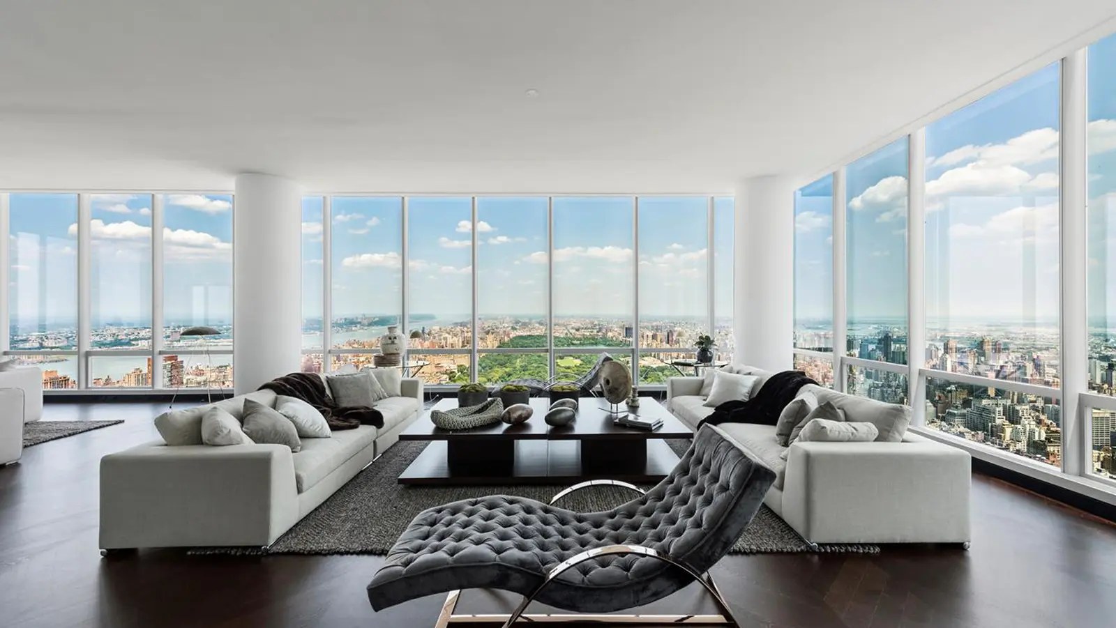 ニューヨークのOne57の住戸と共用部