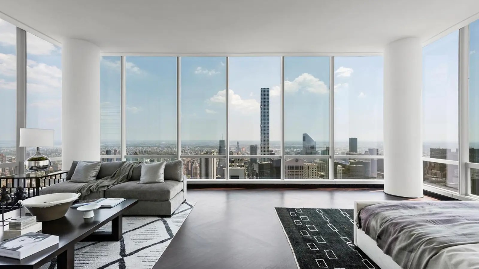 ニューヨークのOne57の住戸と共用部